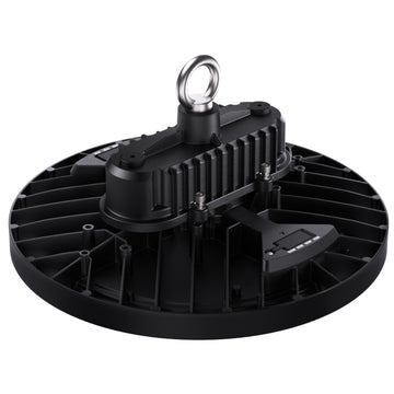 Lighter and slimmer than traditional UFOs, its design allows for quick and easy installation of multiple lights at a time.